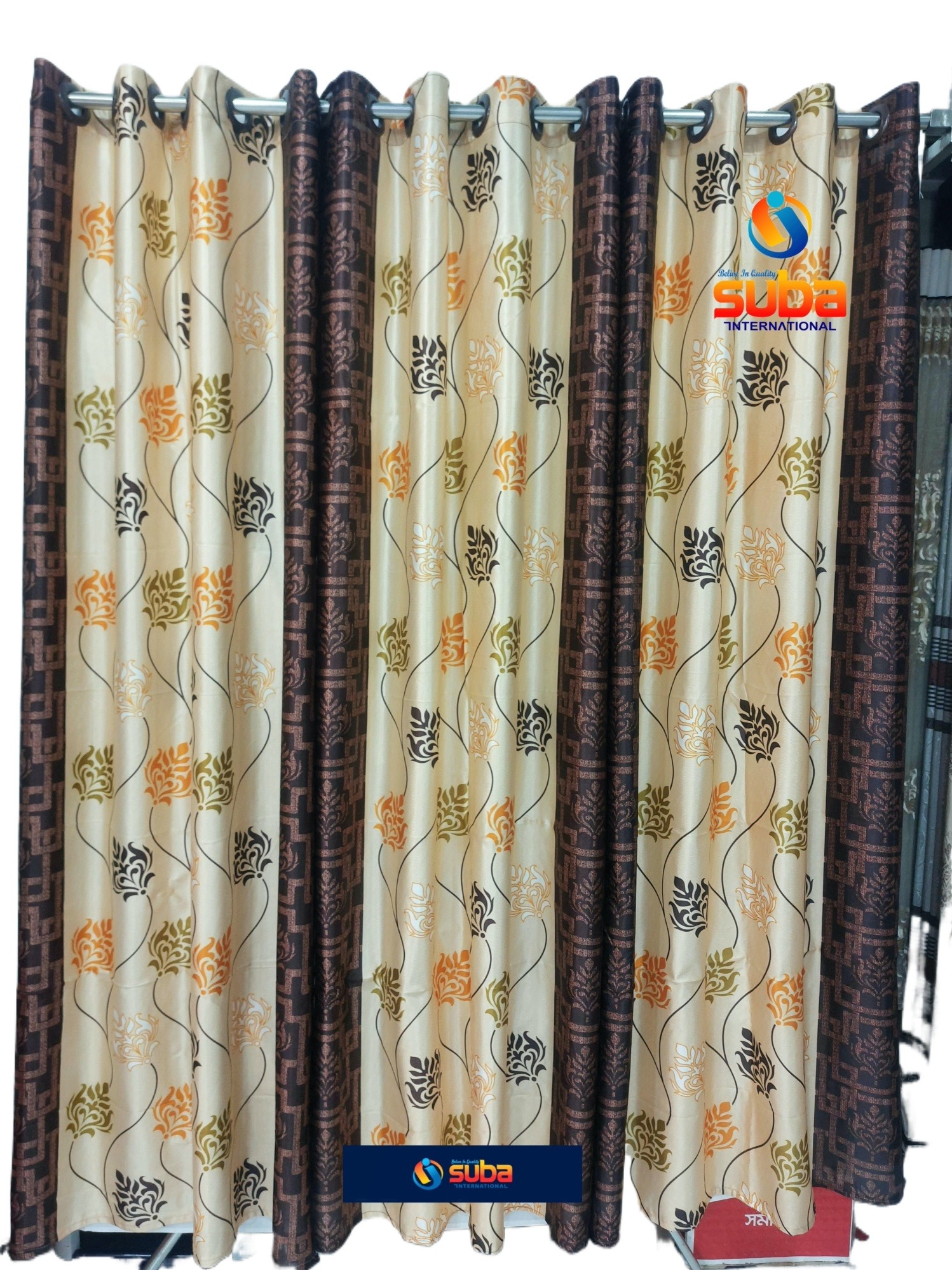 Picture of Chinese Synthetic Curtain for Door and Windows, Porda ( parda) -( 4 kuchi -1pis)  from - Suba International.