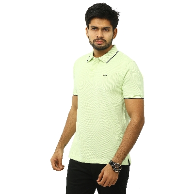 Picture of Crocodile Solid Polo T-Shirt