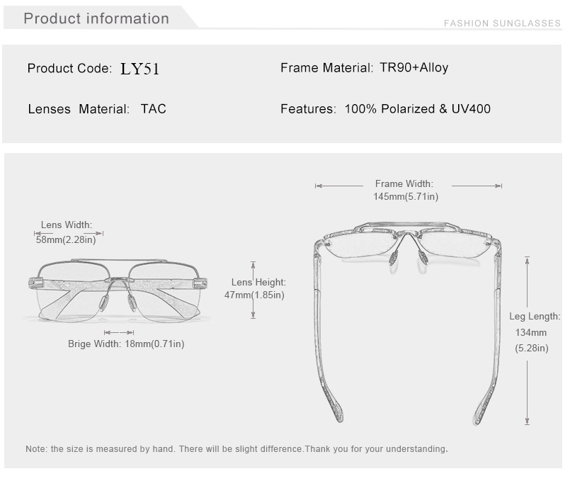 Picture of Sunglasses For Men Polarized and UV Protected