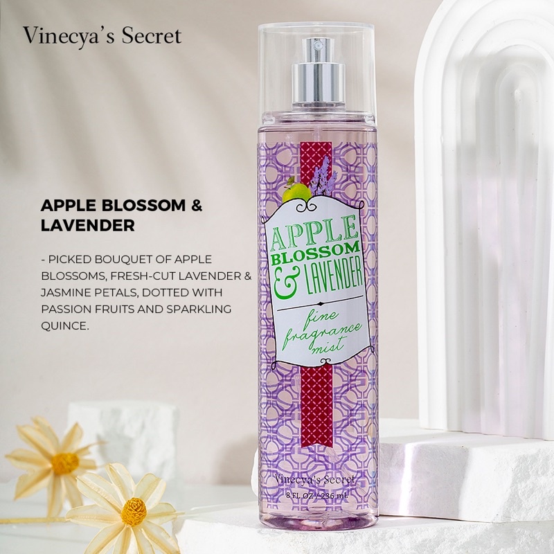 Picture of Bath & Body Works Apple Blossom & Lavender Fine Fragrance Mist 236ml USA