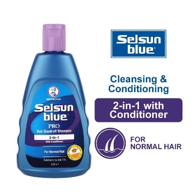 Picture of Selsun Blue Pro Anti Dandruff Shampoo 2 in 1 With Conditioner 200ml USA
