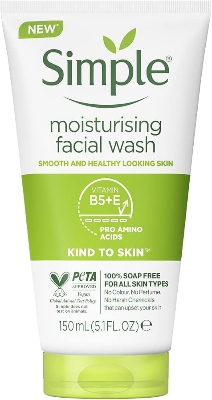 Picture of Simple Kind to Skin Moisturising Facial Wash 150ml UK