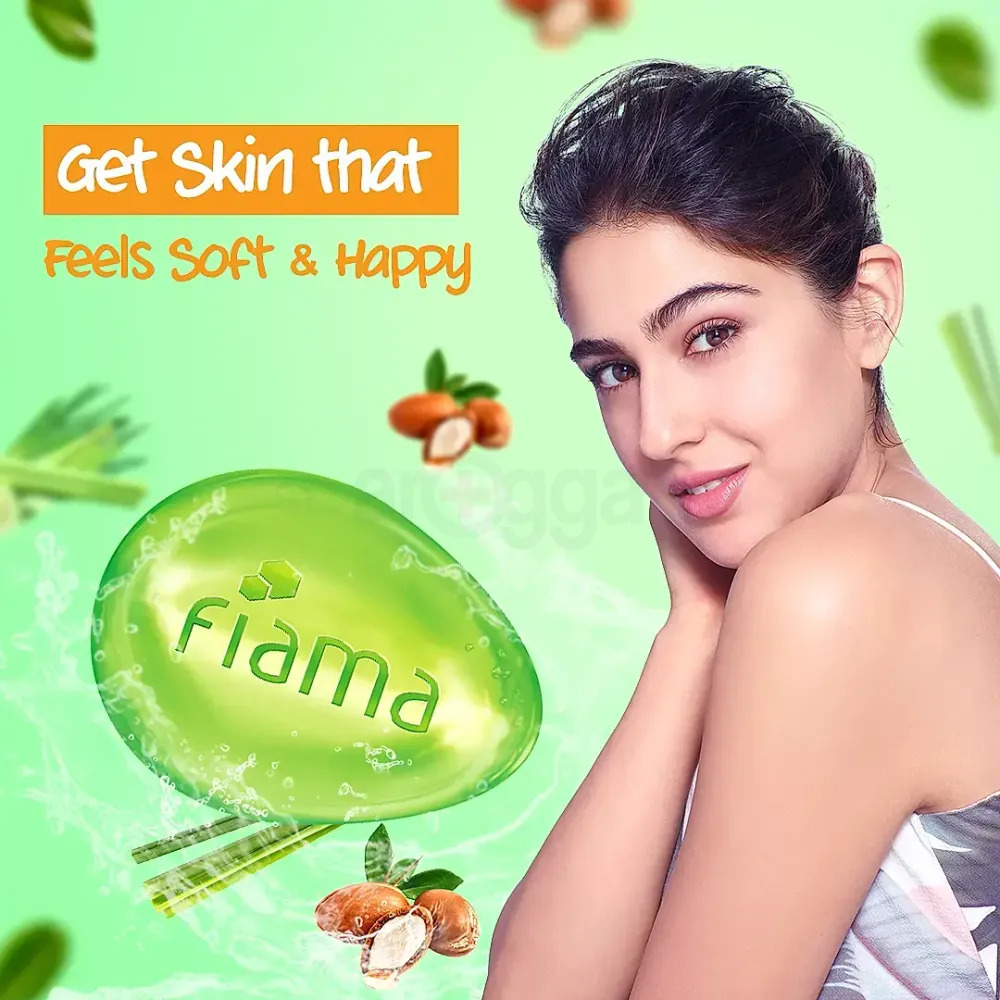 Picture of Fiama Smooth Skin Gel Bar with Lemongrass & Jojoba 125g INDIAN