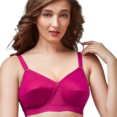 Picture of Trylo Bra Raspberry Colour size 38 INDIAN