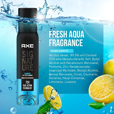 Picture of Signature Champion Body Deodorant Long Lasting No Gas For Men 200ml INDIAN