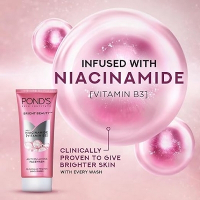 Picture of Ponds Bright Beauty Facewash with Niacinamide 100gm INDIAN