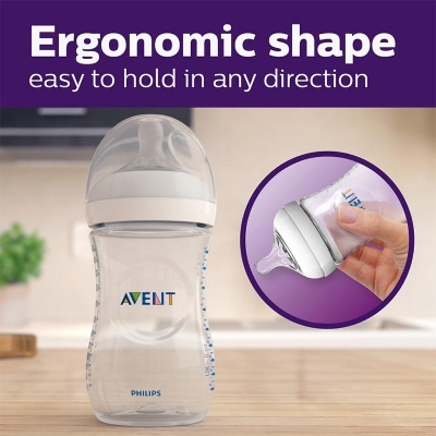 Picture of Philips Avent Natural Bottle 260ml 1month+ 1pcs INDONESIA