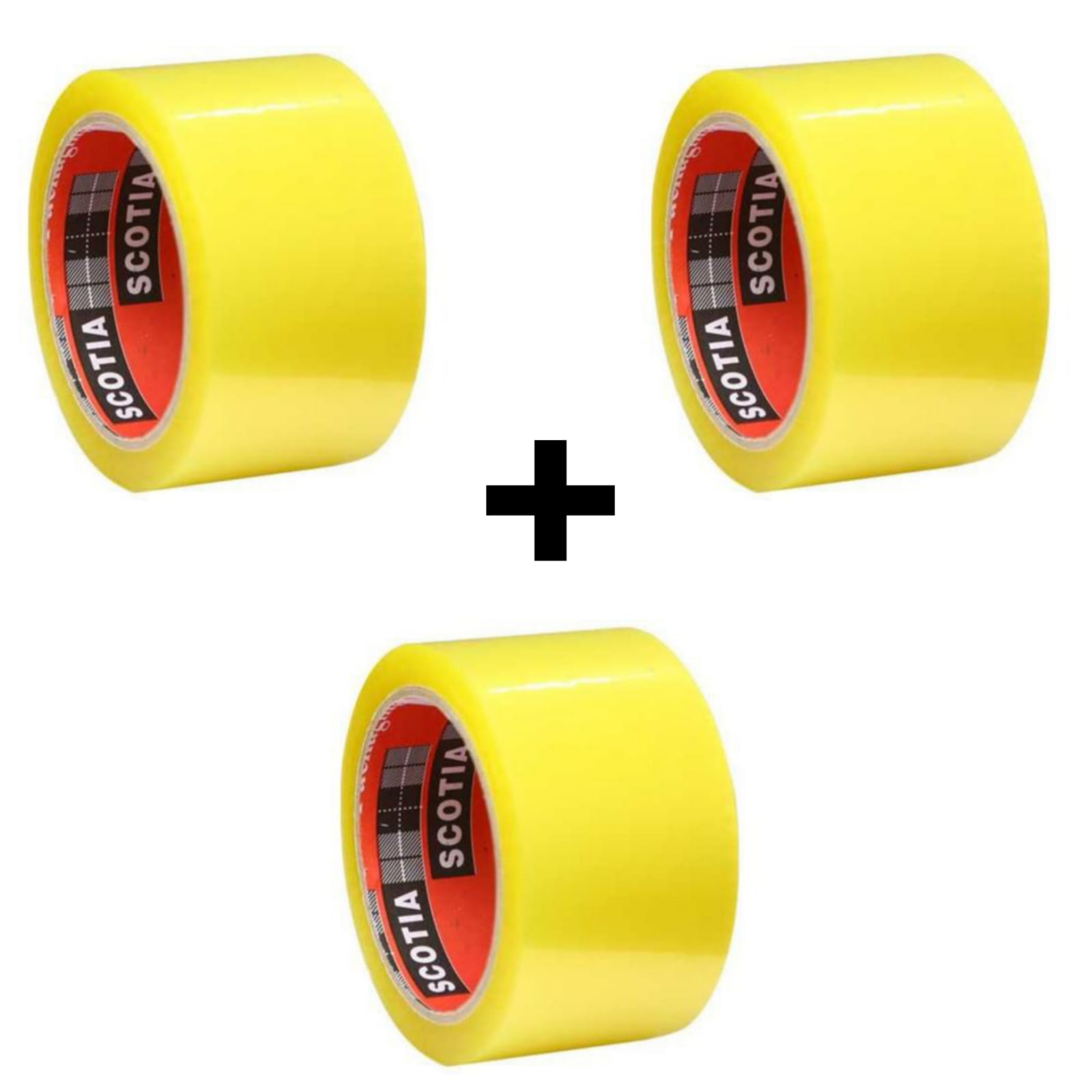 Picture of Scotch Tape 50 Yards Transparent 2 inch Wide 3pcs