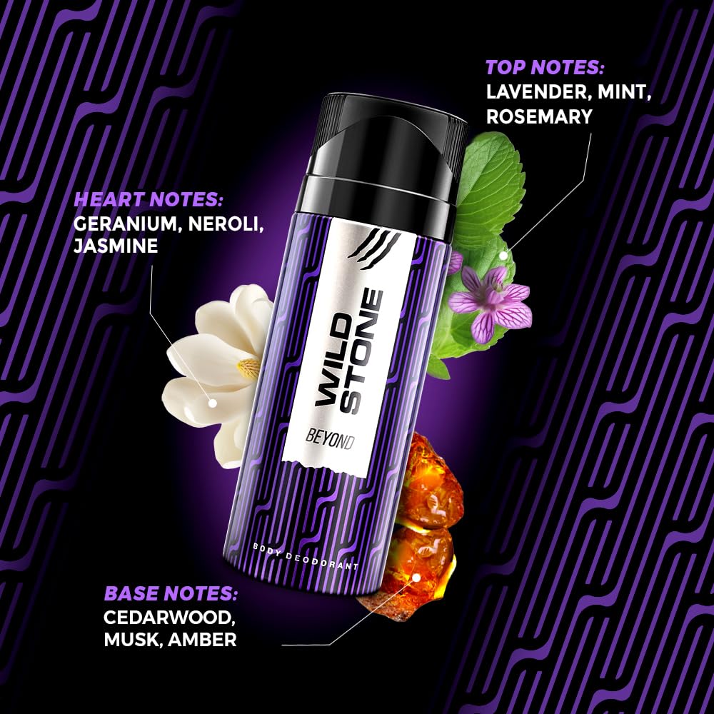 Picture of Wild Stone Body Deodorant Beyond For Men 150ml INDIAN
