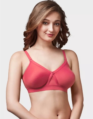 Picture of Trylo Bra Coral Colour Size 38 INDIAN