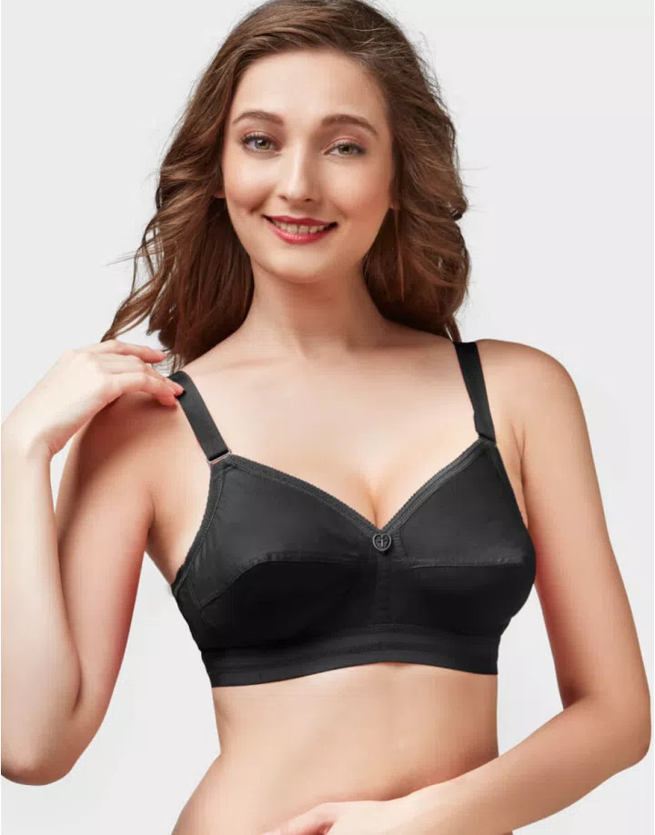Picture of Trylo Bra Black Colour Size 44 INDIAN