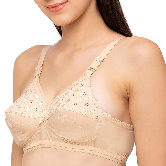 Picture of Juliet Nari Bra Skin Colour Size 36 INDIAN