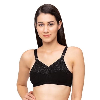 Picture of Juliet Nari Bra Black Colour Size 34 INDIAN