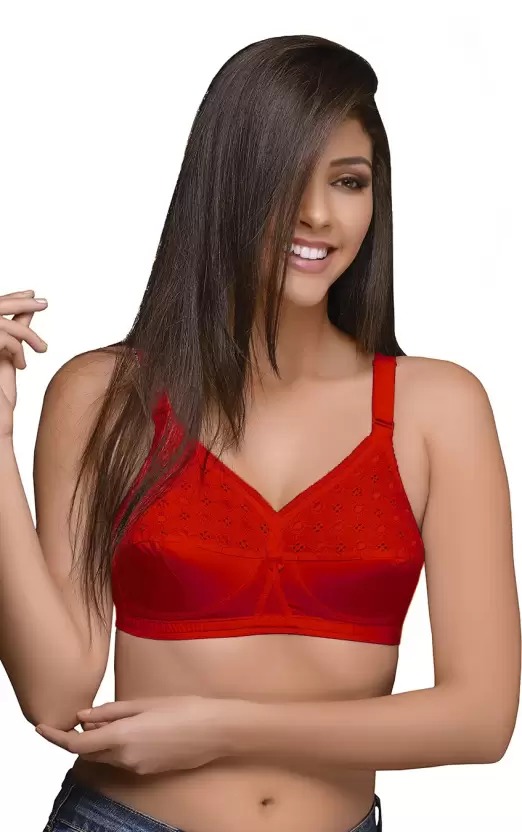 Picture of Juliet Nari Bra Red Colour Size 36 INDIAN