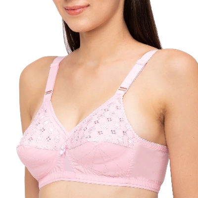 Picture of Juliet Nari Bra Pink Colour Size 36 INDIAN