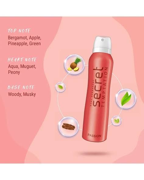 Picture of Secret Temptation Body Spray Passion 150ml INDIAN