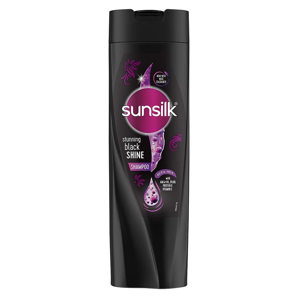 Picture of Sunsilk Stunning Black Shine Shampoo With Pearl Protein & Vitamin E For Long Lasting Shine 360ml DUBAI