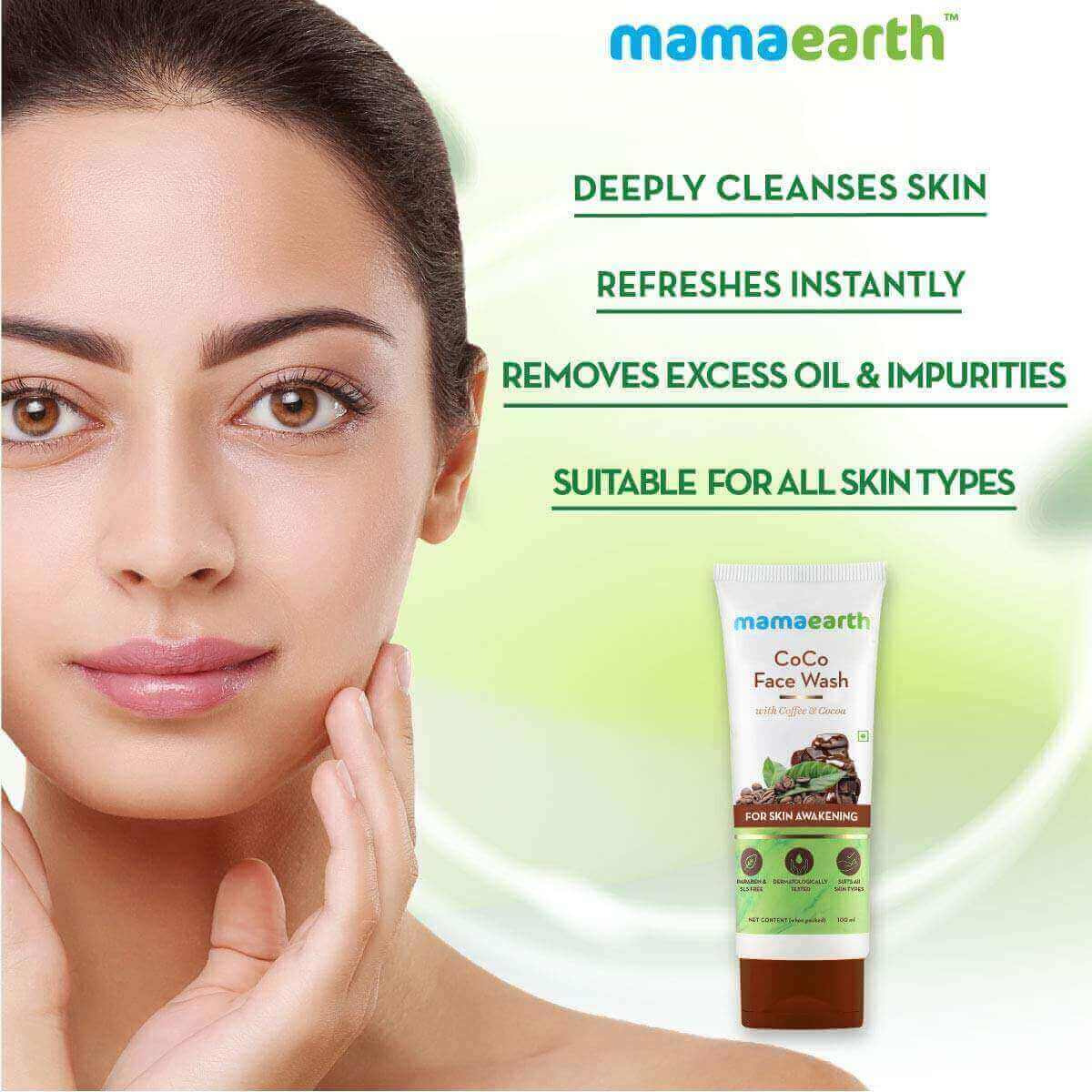 Picture of Mamaearth CoCo Face Wash for Women 100ml INDIAN