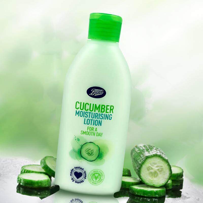Picture of Boots Cucumber Cleansing Lotion Sweep the night away 150ml  UK