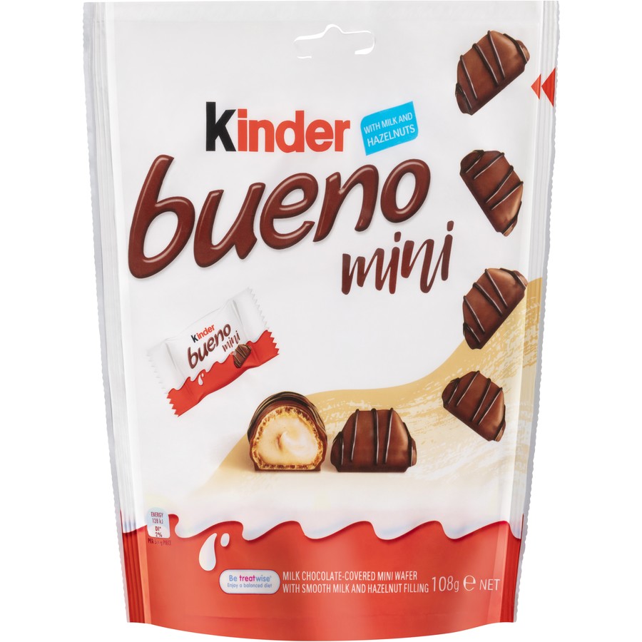 Picture of Kinder Bueno 20 Minis Chocolate 108g DUBAI