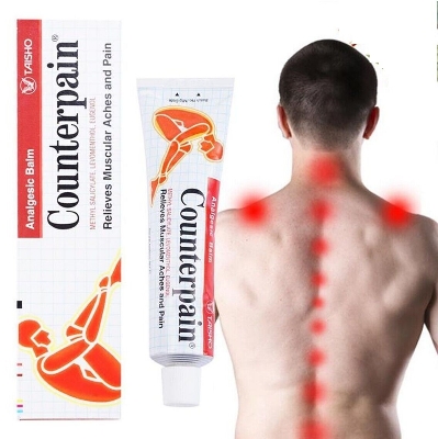Picture of Counterpain Methyl Salicylate Eugenol Balm Muscular Pain Treatment 120g Thailand