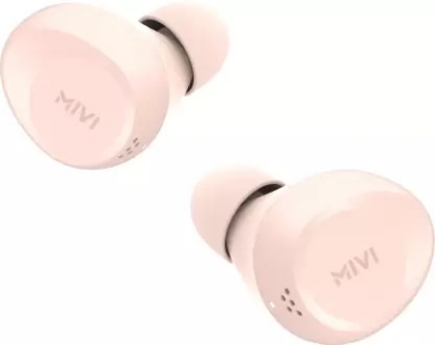 Picture of Mivi DuoPods M30 earbuds with 42 hours of playtime Deep Bass Bluetooth Headset Coral True Wireless Made In INDIA