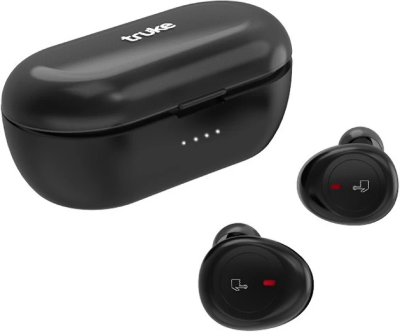 Picture of Truke Fit 1+ Bluetooth Truly Wireless in Ear Earbuds with Mic Black INDIAN
