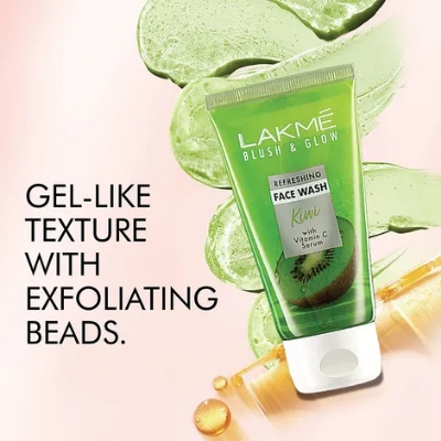 Picture of Lakme Blush & Glow Refreshing Kiwi Face Wash With Vitamin C Serum 50g INDIAN