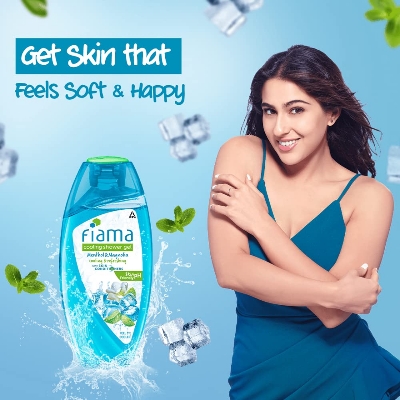 Picture of Fiama Cooling Shower Gel Menthol & Magnolia 250ml INDIAN