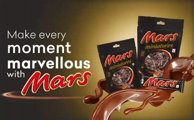 Picture of Mars Miniatures Chocolate Pouch 220g NETHERLAND