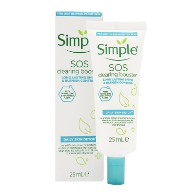 Picture of Simple Daily Skin Detox SOS Clearing 25ml UK
