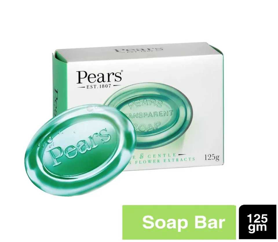 Picture of Pears Transparent Soap Pure and Gentle with Lemon Flower Extracts 125gm DUBAI
