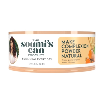 Picture of The Soumi's Can Product Make Complexion Powder Natural 25gm INDIAN