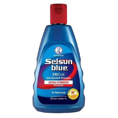 Picture of Selsun Blue Pro X Extra Strength Anti Dandruff Shampoo 200ml UK