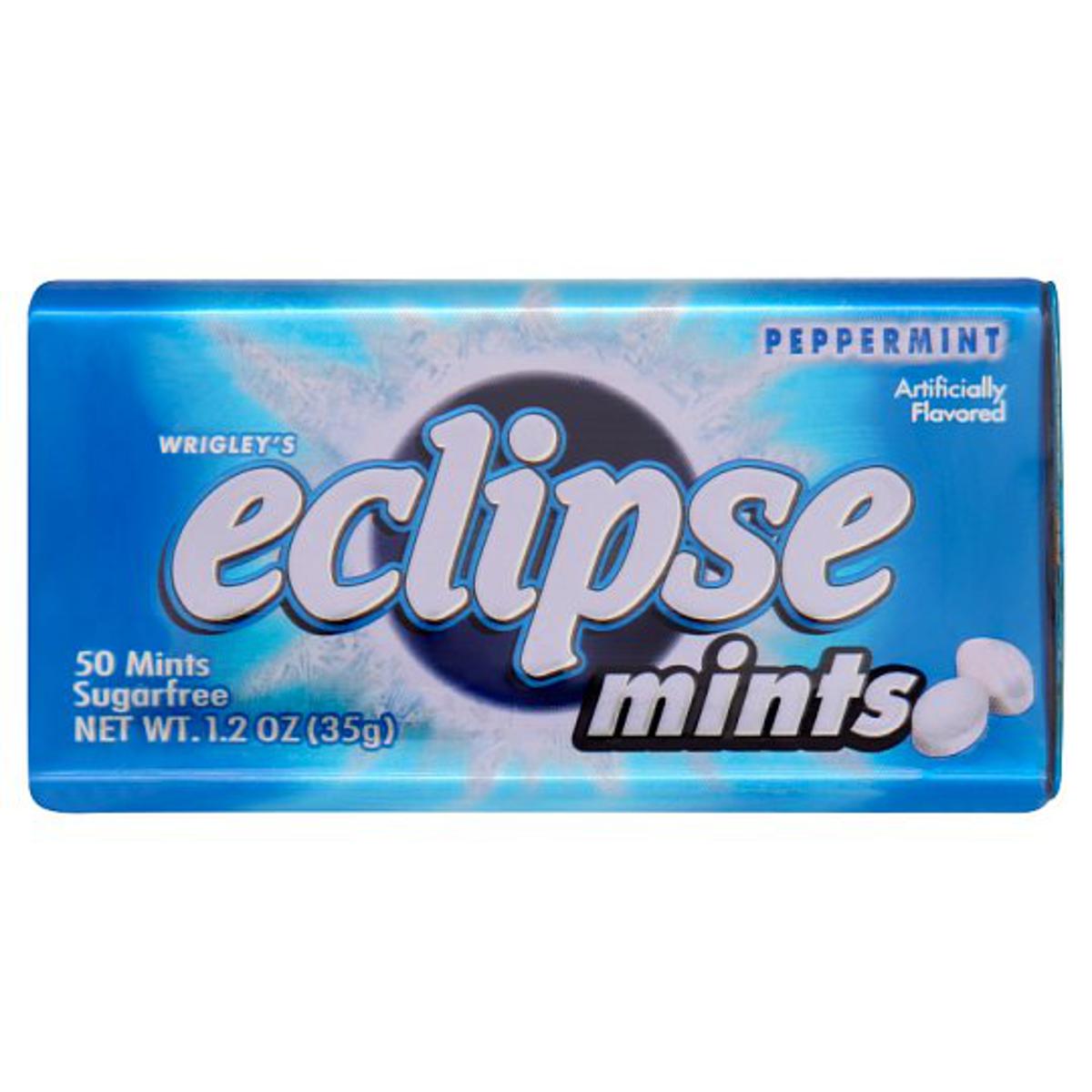 Picture of Wrigley's Eclipse Peppermint 50 Mints 35g MALAYSIA