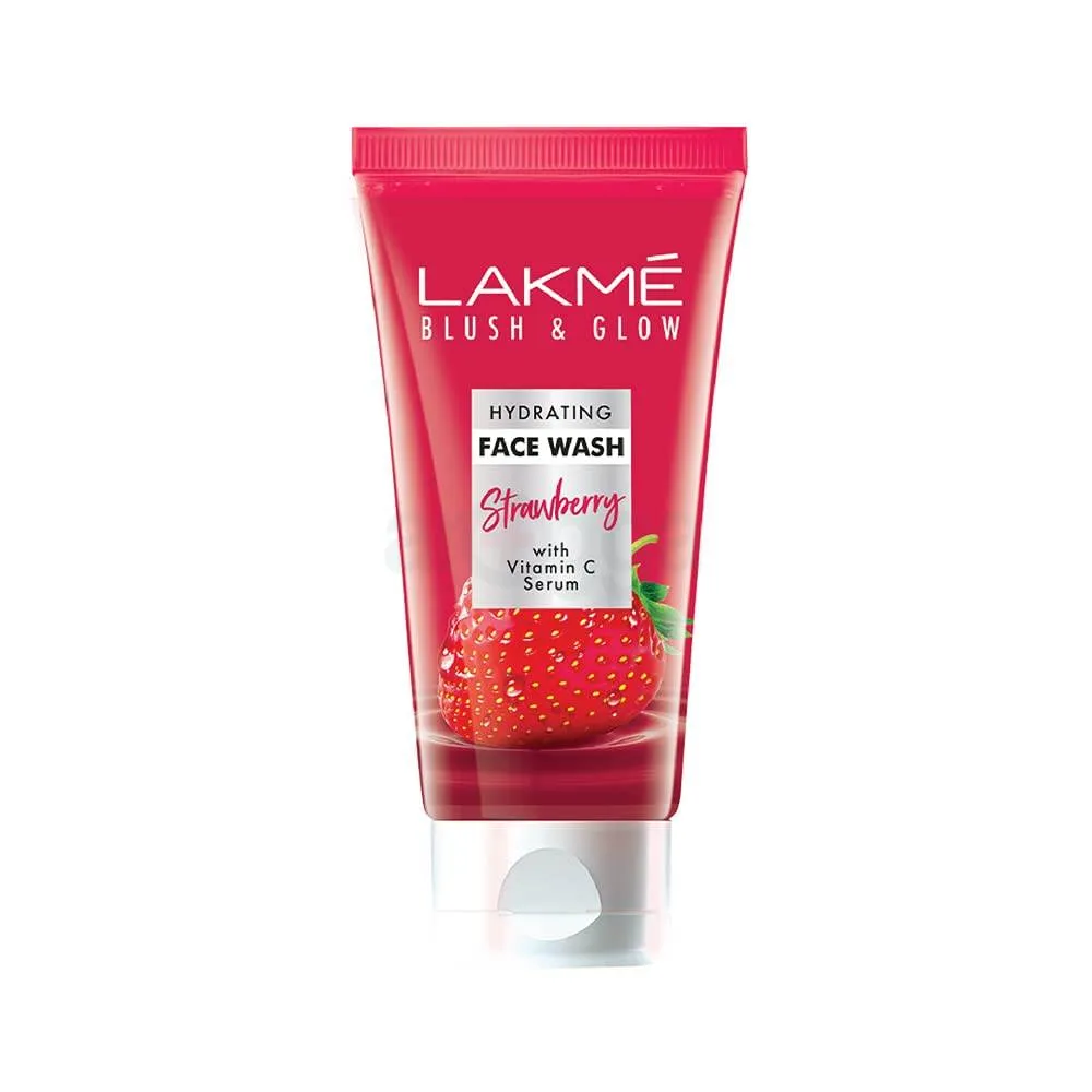 Picture of Lakme Blush & Glow Strawberry Gel Face Wash 100gm INDIAN