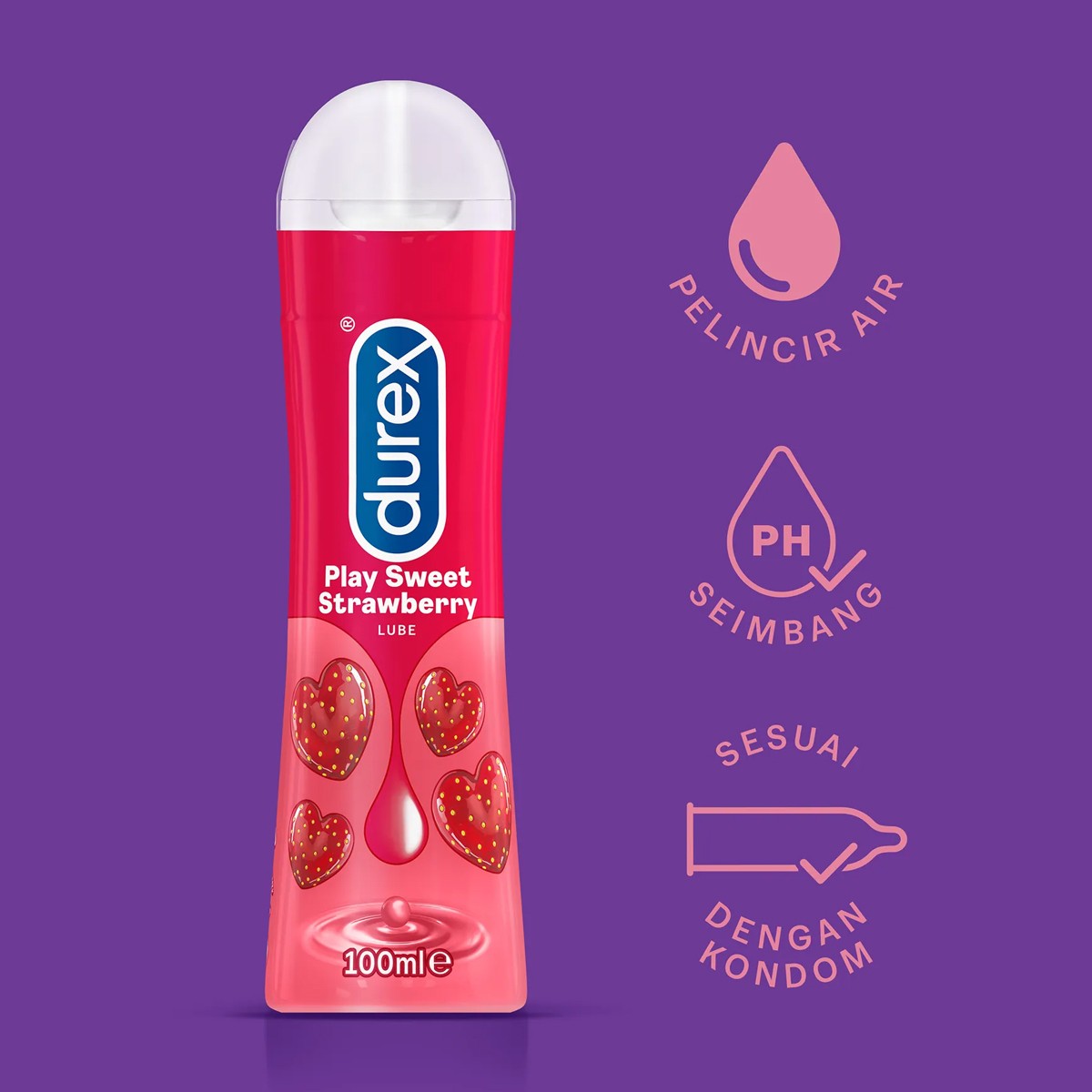 Picture of Durex Play Sweet Strawberry Lube 100ml THAILAND