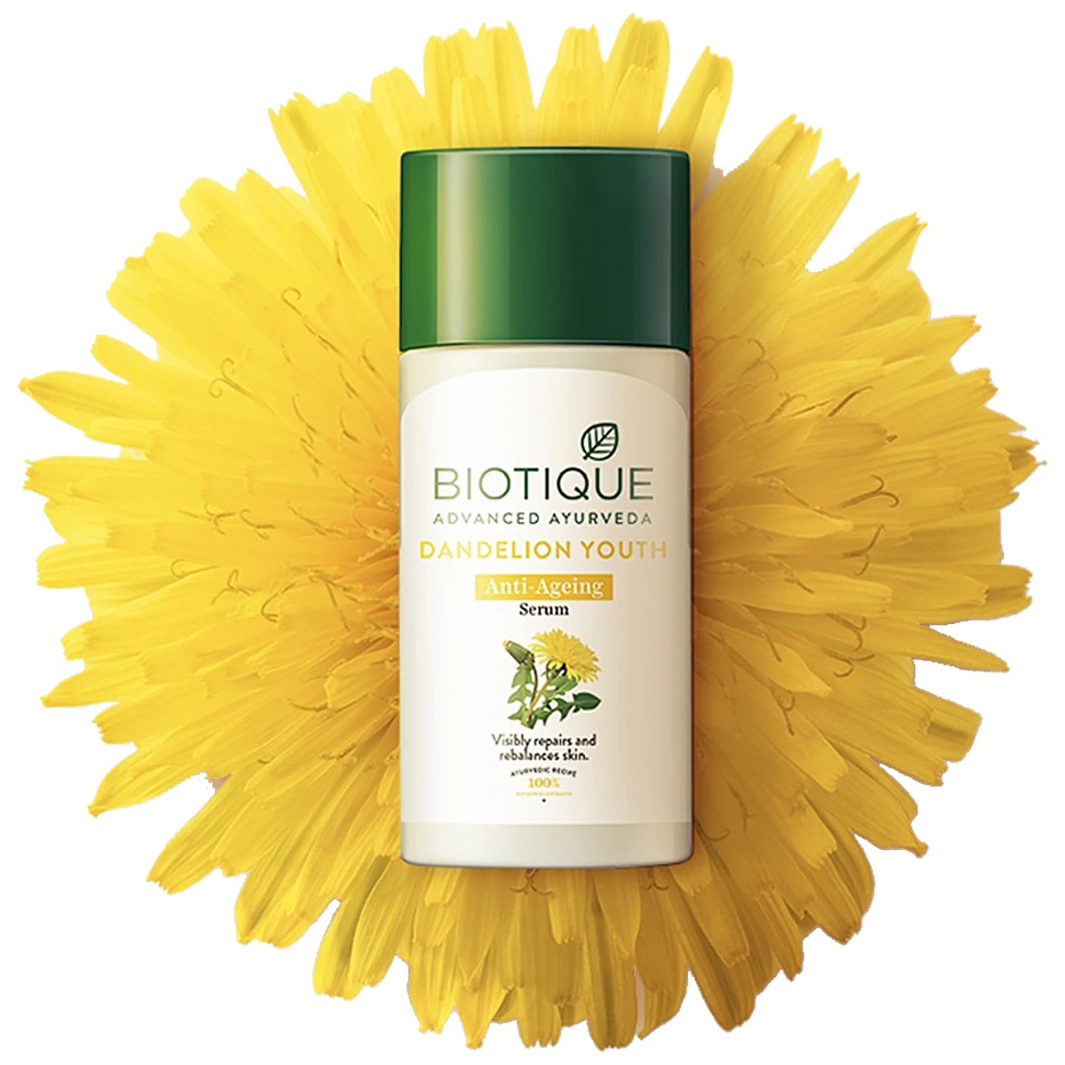 Picture of Biotique Advanced Ayurveda Dandelion Youth Anti Ageless Serum For All Skin Type 40ml INDIAN