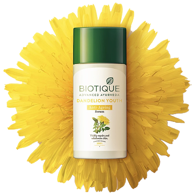 Picture of Biotique Advanced Ayurveda Dandelion Youth Anti Ageless Serum For All Skin Type 40ml INDIAN