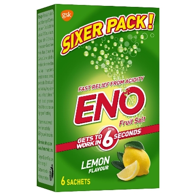 Picture of ENO Lemon Multipack Digestive Fruit Salt 5g x 30N Box 150g INDIAN