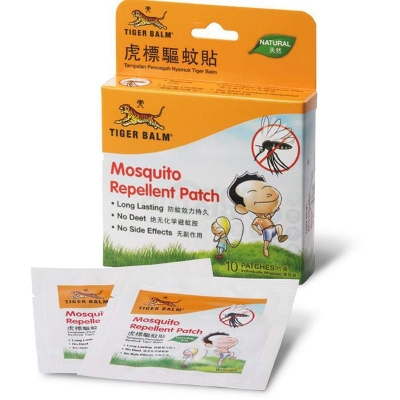 Picture of Tiger Balm Healthy Anti Mosquito Repellent Patch 10Pcs THAILAND
