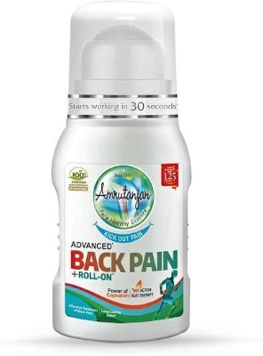 Picture of Amrutanjan Back Pain Roll On Long Lasting Relief 50ml INDIAN