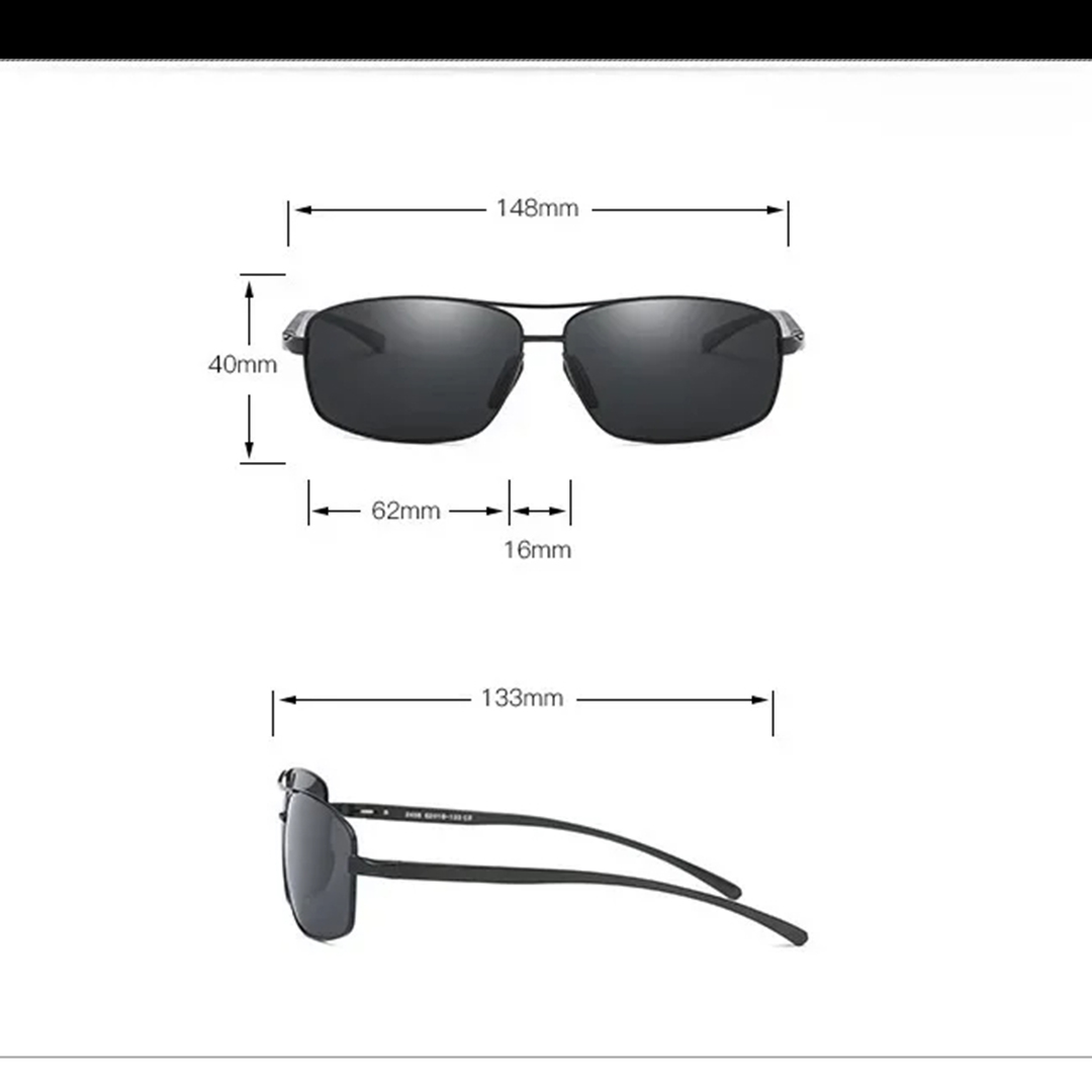 Picture of New Mens Sunglasses Polarized UV400 Aluminum Frame