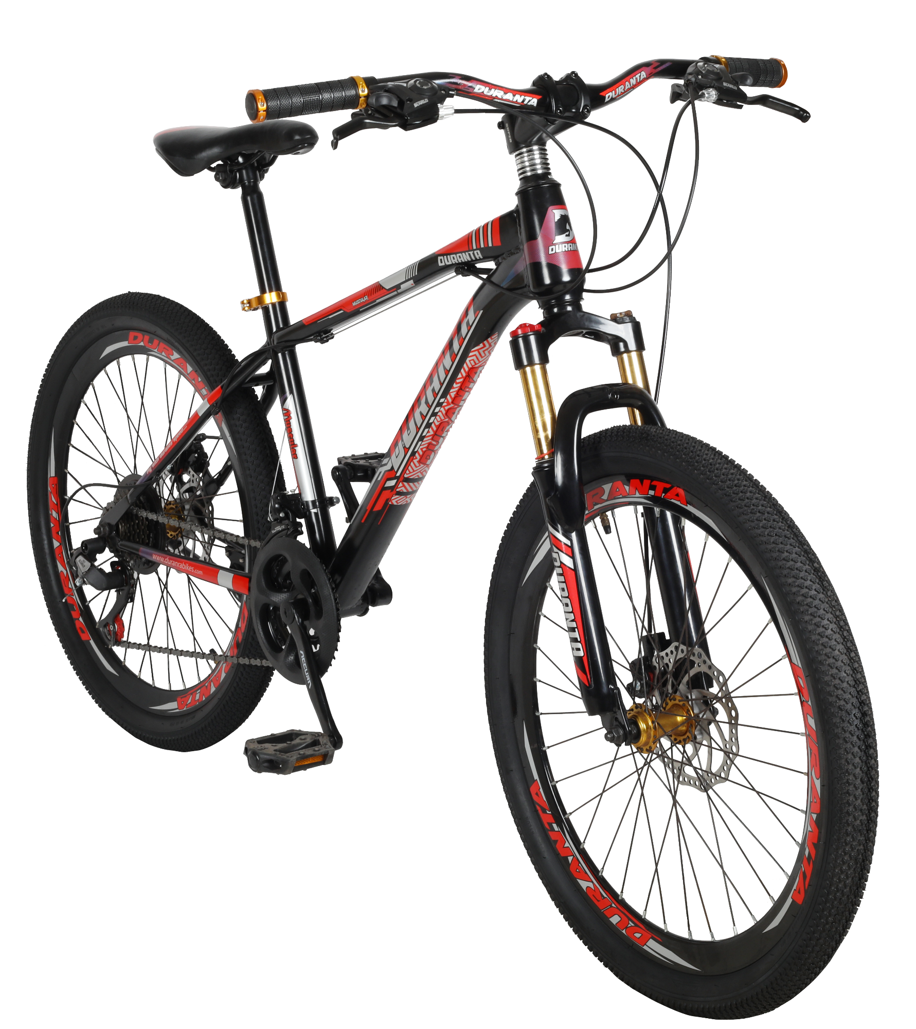 Picture of Duranta Steel 21-Spd Mascular 26 Red Bicycle