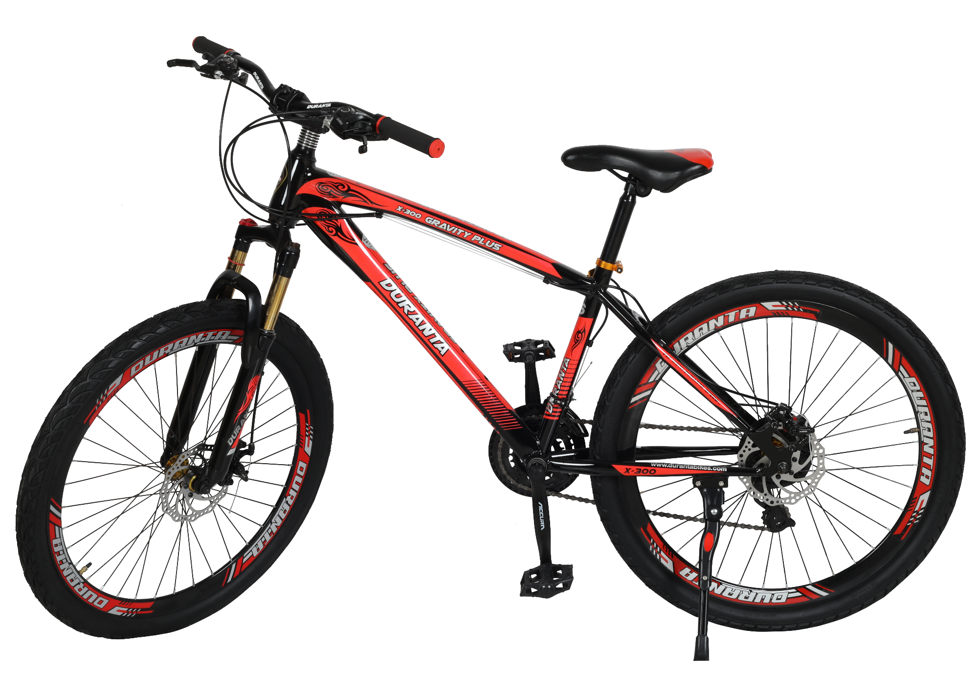 Picture of Duranta Steel 21-Spd Gravity Plus 26" Red Bicycle