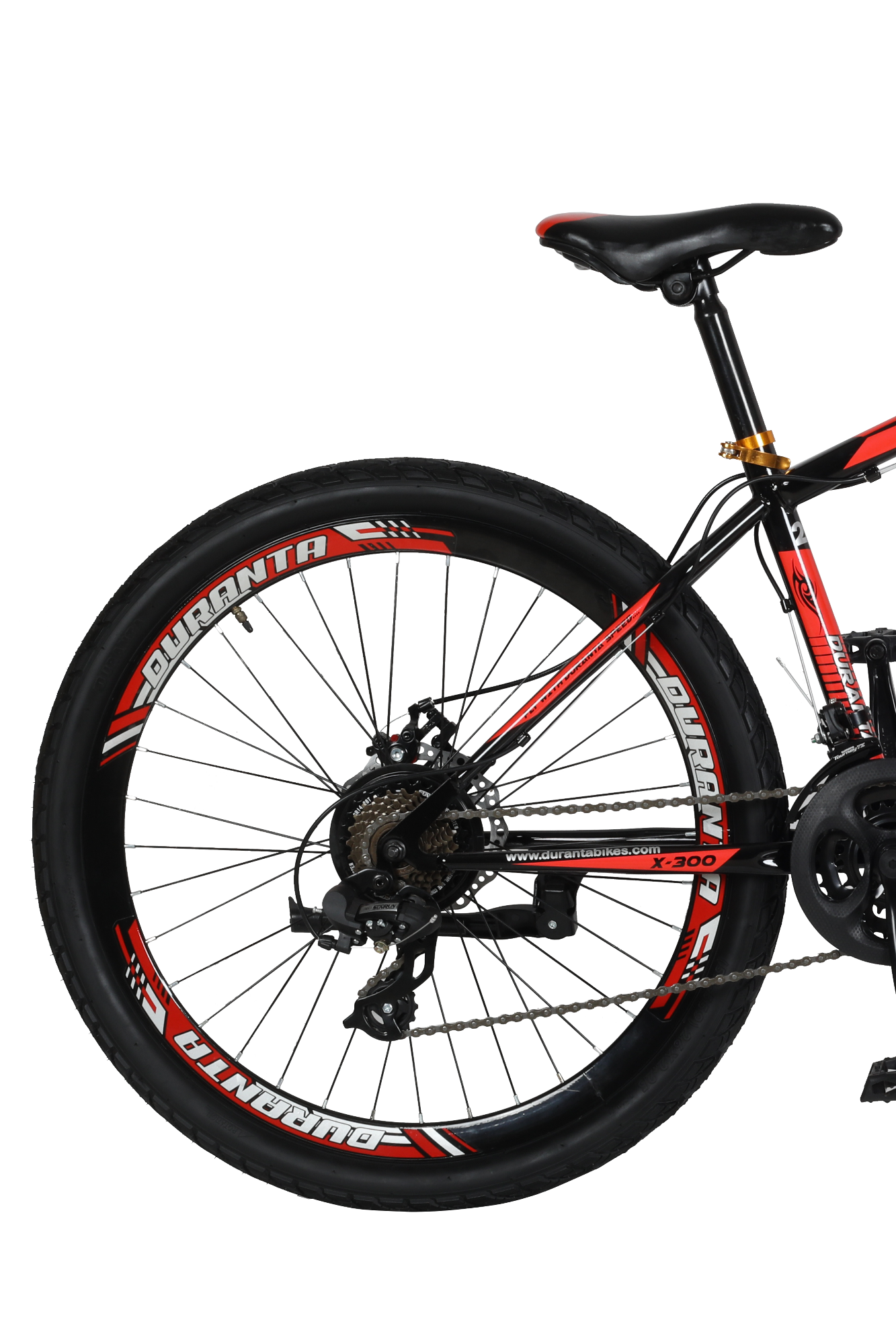 Picture of Duranta Steel 21-Spd Gravity Plus 26" Red Bicycle
