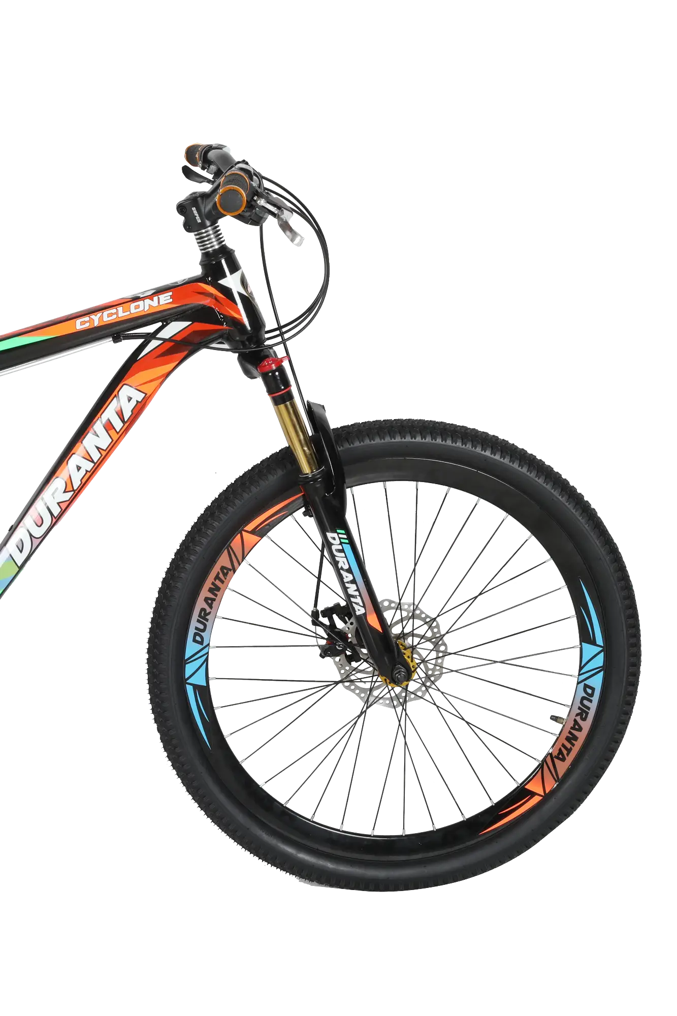 Picture of Duranta Cyclone 26 Inch Green 24 Speed Bicycle