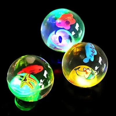 Picture of Soft Rubber Led Light Flashing Luminous Bouncing Ball For kids