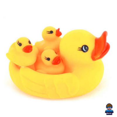 Picture of Duck Toy Set with Sound - Yellow