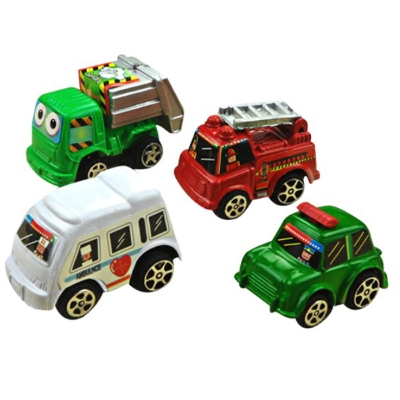 Picture of 6pcs Mini Pullback Car Toy Set for Kids